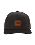 The Billabong Mens Stacked Cap in Charcoal