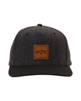 The Billabong Mens Stacked Cap in Charcoal