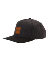 The Billabong Mens Stacked Cap in Charcoal