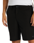 The Billabong Mens Crossfire Solid Walkshorts in Black