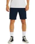 Crossfire Solid Walkshorts in Navy