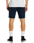 Crossfire Solid Walkshorts in Navy