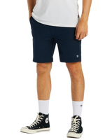 Crossfire Solid Walkshorts in Navy