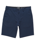 Crossfire Solid Walkshorts in Navy