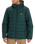 The Billabong Mens Journey Puffer Jacket in Dark Forest