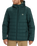 The Billabong Mens Journey Puffer Jacket in Dark Forest