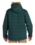 The Billabong Mens Journey Puffer Jacket in Dark Forest