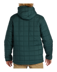 The Billabong Mens Journey Puffer Jacket in Dark Forest