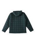 The Billabong Mens Journey Puffer Jacket in Dark Forest