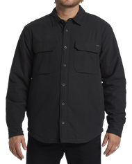 The Billabong Mens Westport Jacket in Washed Black