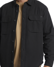 The Billabong Mens Westport Jacket in Washed Black