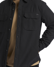 The Billabong Mens Westport Jacket in Washed Black