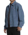 The Billabong Mens Bad Dog Jacket in Washed Blue