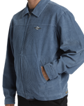 The Billabong Mens Bad Dog Jacket in Washed Blue