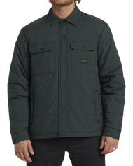 The Billabong Mens Montana Jacket in Forest Green