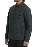 The Billabong Mens Montana Jacket in Forest Green