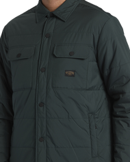 The Billabong Mens Montana Jacket in Forest Green