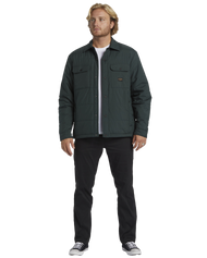 The Billabong Mens Montana Jacket in Forest Green