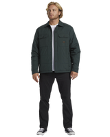 The Billabong Mens Montana Jacket in Forest Green