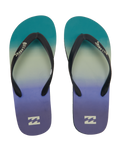 The Billabong Mens Tides Flip Flops in Indigo