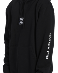 The Billabong Mens Bracket Hoodie in Black