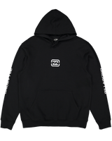 The Billabong Mens Bracket Hoodie in Black