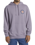 The Billabong Mens Short Sands Hoodie in Purple Ash