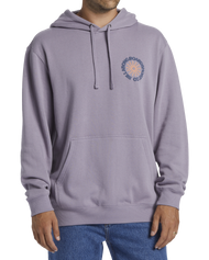 The Billabong Mens Short Sands Hoodie in Purple Ash