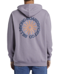 The Billabong Mens Short Sands Hoodie in Purple Ash