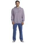 The Billabong Mens Short Sands Hoodie in Purple Ash