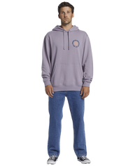 The Billabong Mens Short Sands Hoodie in Purple Ash