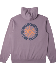 The Billabong Mens Short Sands Hoodie in Purple Ash