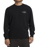 The Billabong Mens Short Sands Sweatshirt in Black