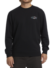 The Billabong Mens Short Sands Sweatshirt in Black