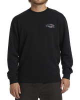 The Billabong Mens Short Sands Sweatshirt in Black