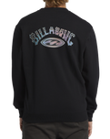 The Billabong Mens Shorts Sands Sweatshirt in Black