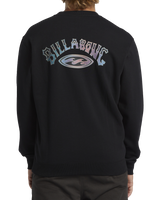 The Billabong Mens Shorts Sands Sweatshirt in Black