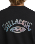 The Billabong Mens Shorts Sands Sweatshirt in Black