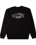 The Billabong Mens Shorts Sands Sweatshirt in Black