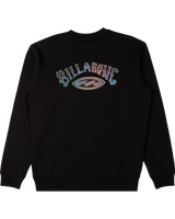 The Billabong Mens Shorts Sands Sweatshirt in Black