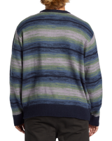 The Billabong Mens Stripe Crew Jumper in Navy