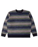 The Billabong Mens Stripe Crew Jumper in Navy