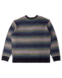 The Billabong Mens Stripe Crew Jumper in Navy