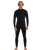 The Billabong Mens Foil 4/3mm Chest Zip Wetsuit in Black