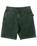 The Billabong Mens Bad Dog Workwear Walkshorts in Green Overdye