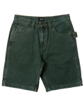 The Billabong Mens Bad Dog Workwear Walkshorts in Green Overdye