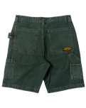 The Billabong Mens Bad Dog Workwear Walkshorts in Green Overdye