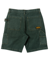 The Billabong Mens Bad Dog Workwear Walkshorts in Green Overdye