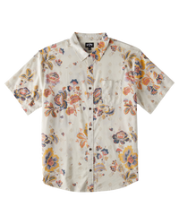 The Billabong Mens Sundays Shirt in Taupe