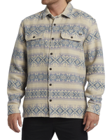 The Billabong Mens Offshore Shirt in Taupe